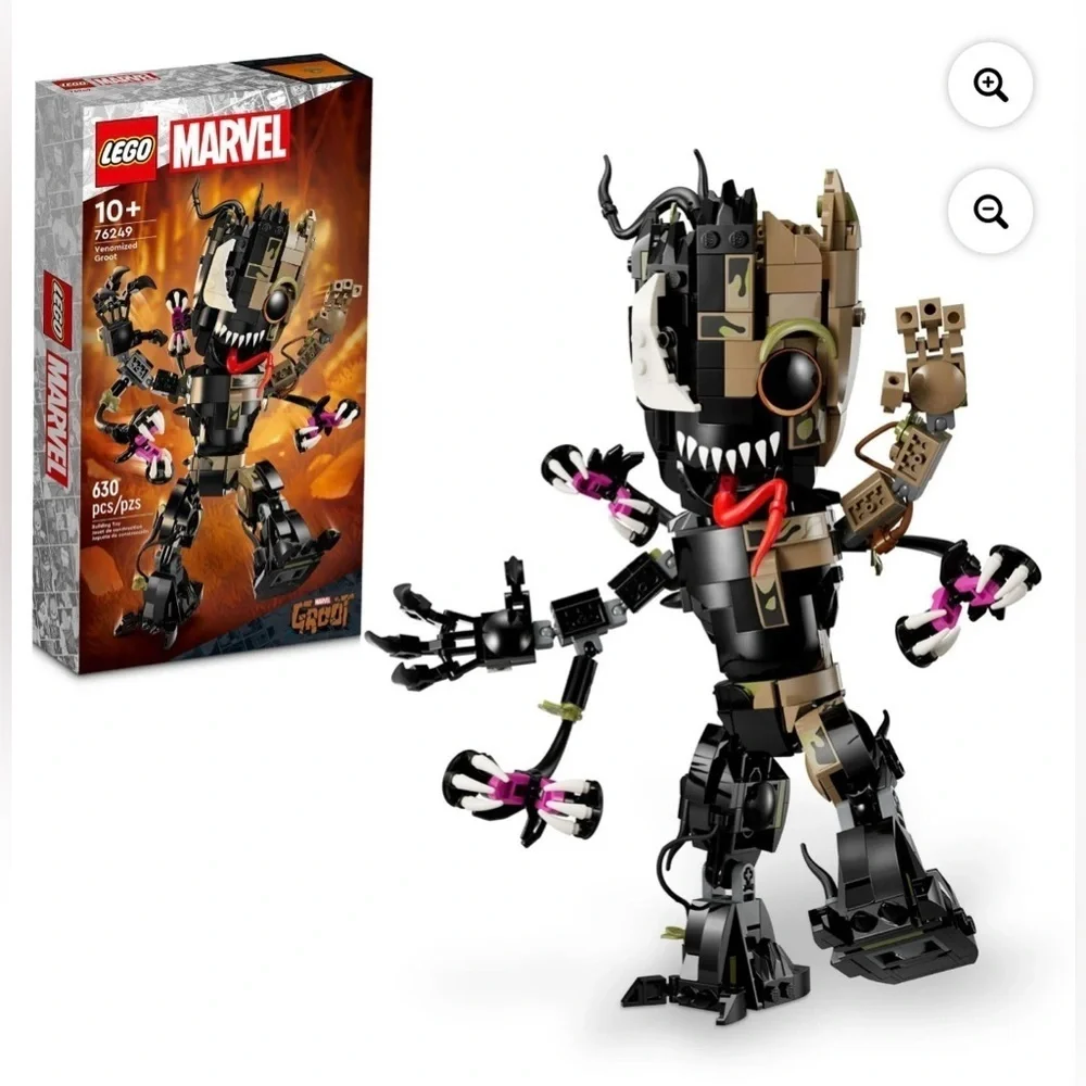 LEGO Marvel Venomized Groot 76249 Transformable Marvel Toy for Play and Display,